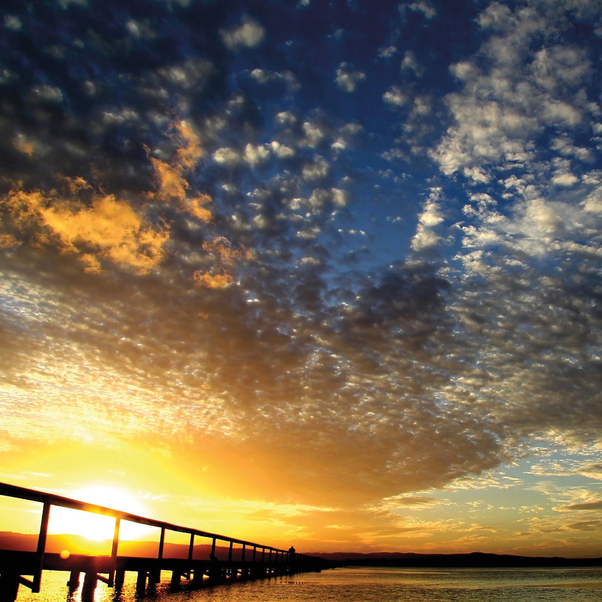 Gloria del atardecer Lienzo