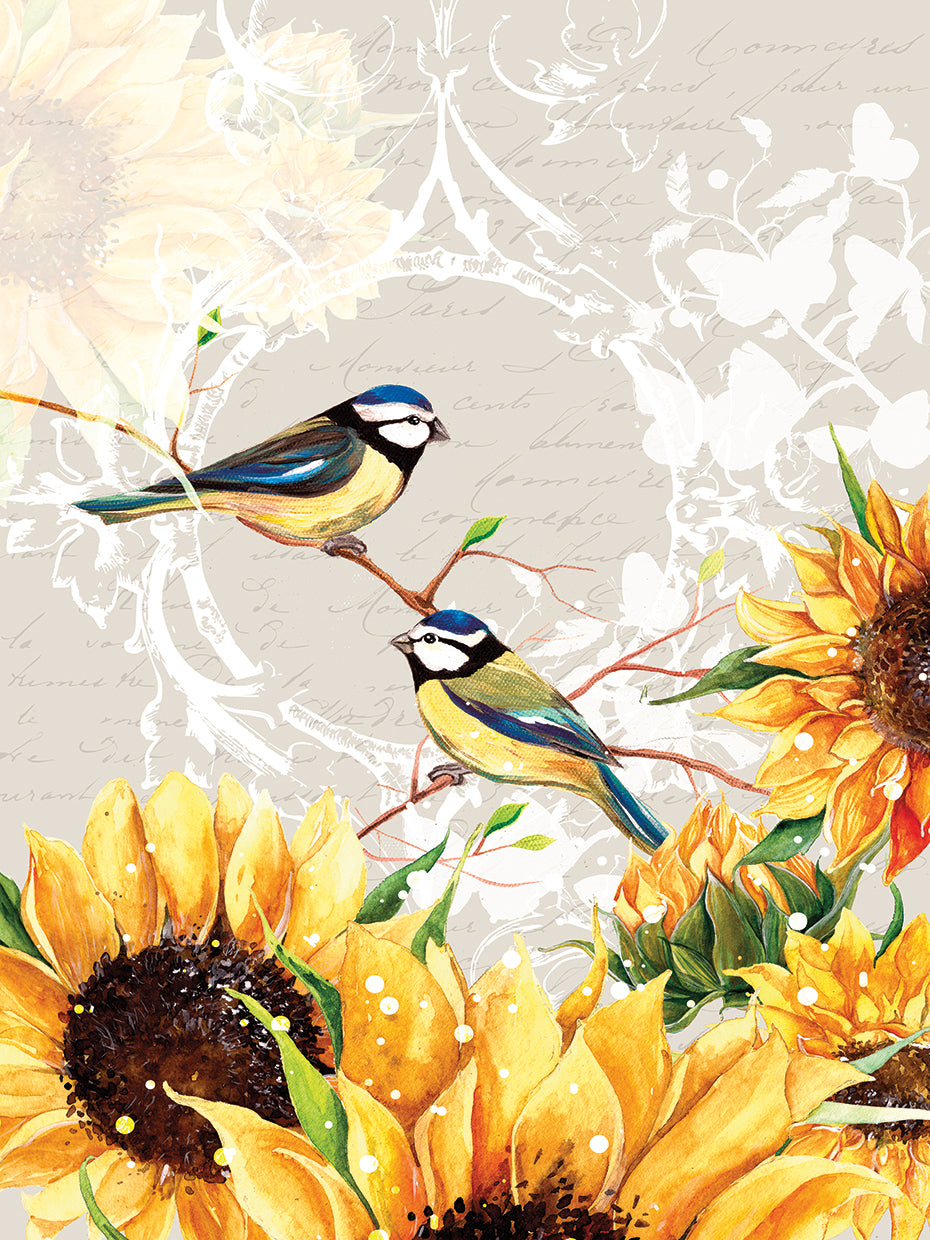 Sunflower Birds II