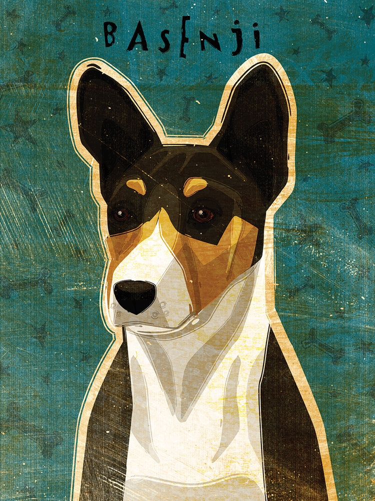 Basenji - Tricolor Lienzo