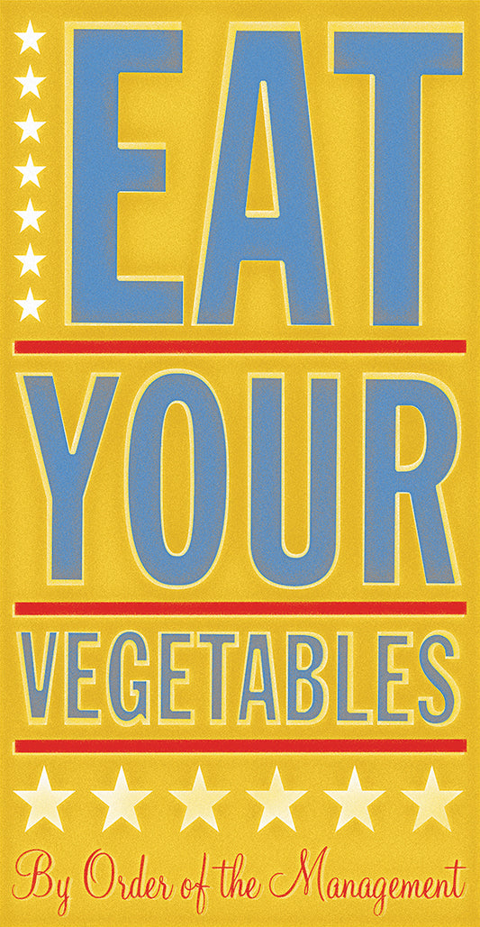 Eat Your Vegetables Canvas Print