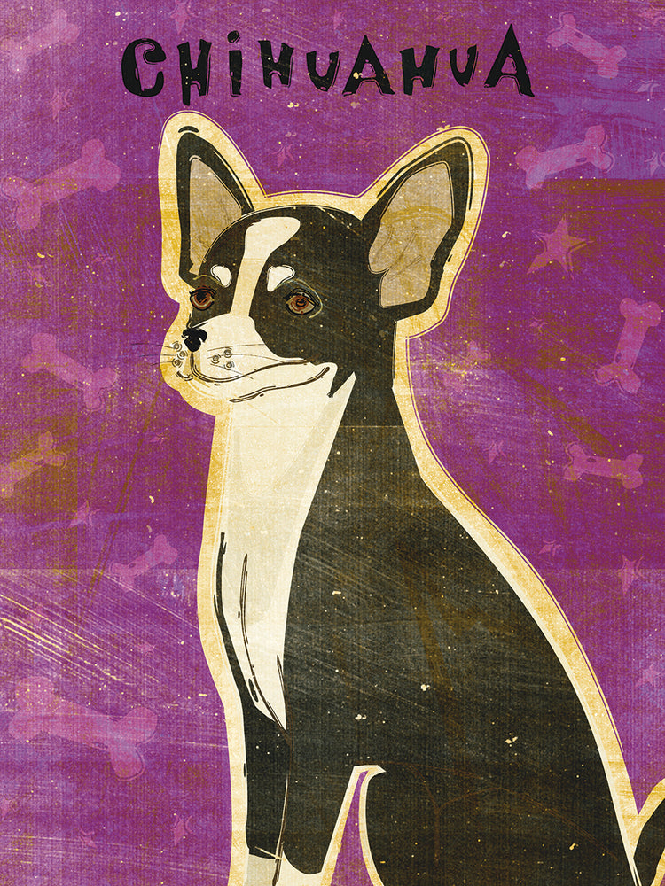 Chihuahua (blanco y negro) Lienzo