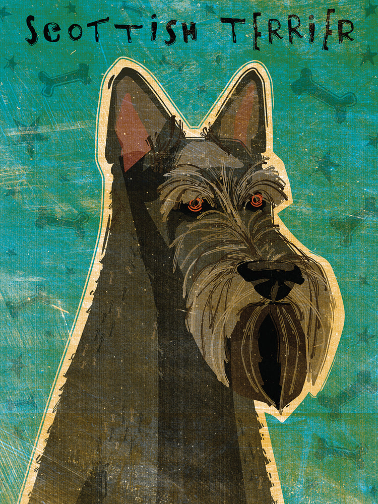 Terrier escocés Lienzo