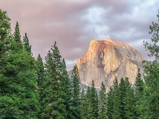 Half Dome After Sunset Canvas Art