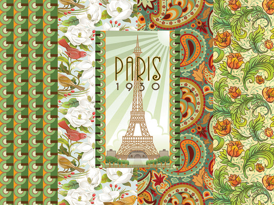 Paris Postcard Canvas Art