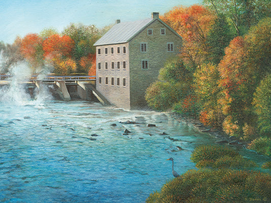 Old Mill Manotick Ontario Canvas Art