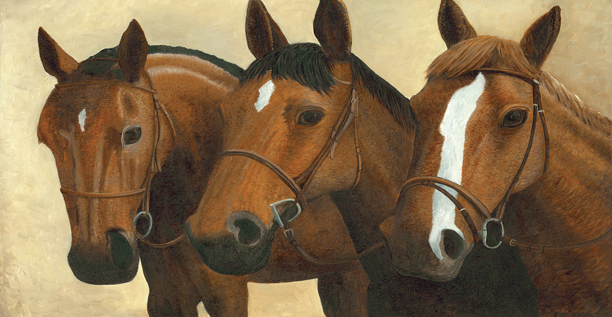 3 Horses
