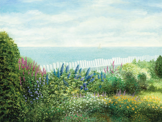 Cape Cod Garden Canvas Art
