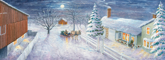 Home for the Holidays Canvas Art