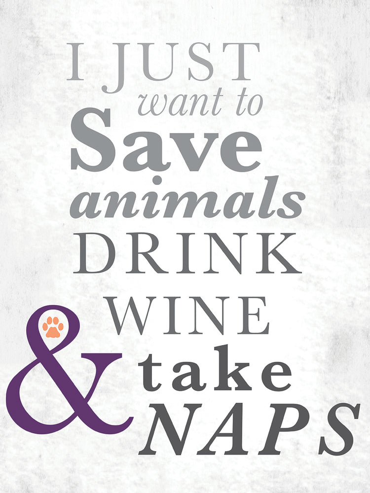 I Just Want to Save Animals