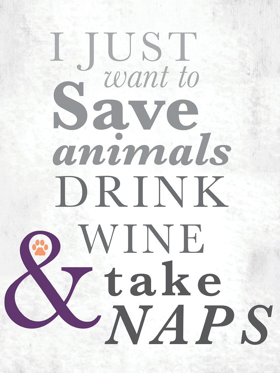 I Just Want to Save Animals