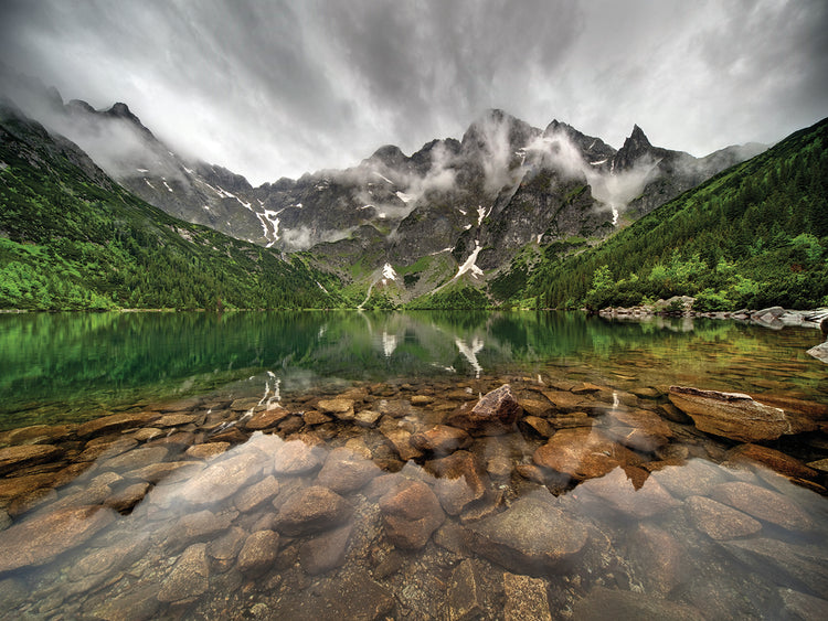 Arte de la lona de Morskie Oko II