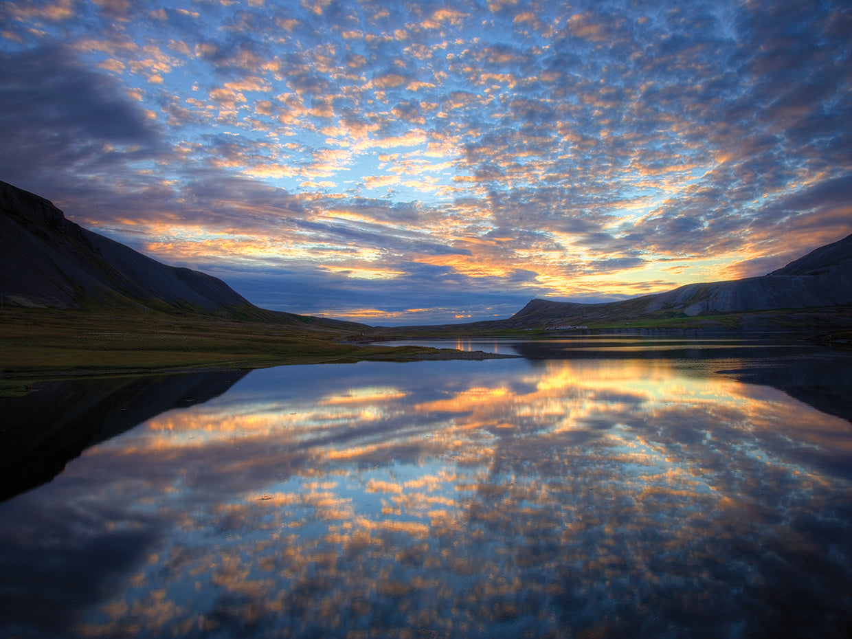 Islandia # 3 Arte de la lona