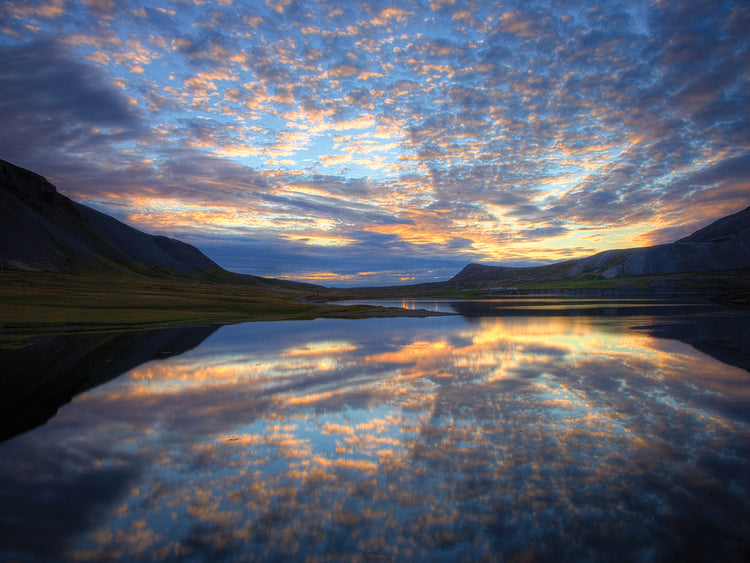 Islandia # 3 Arte de la lona