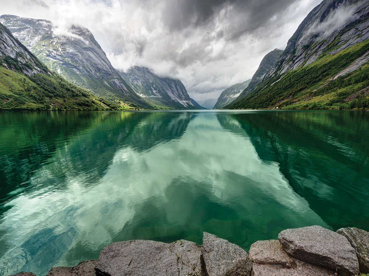 Noruega # 4 Arte de la lona