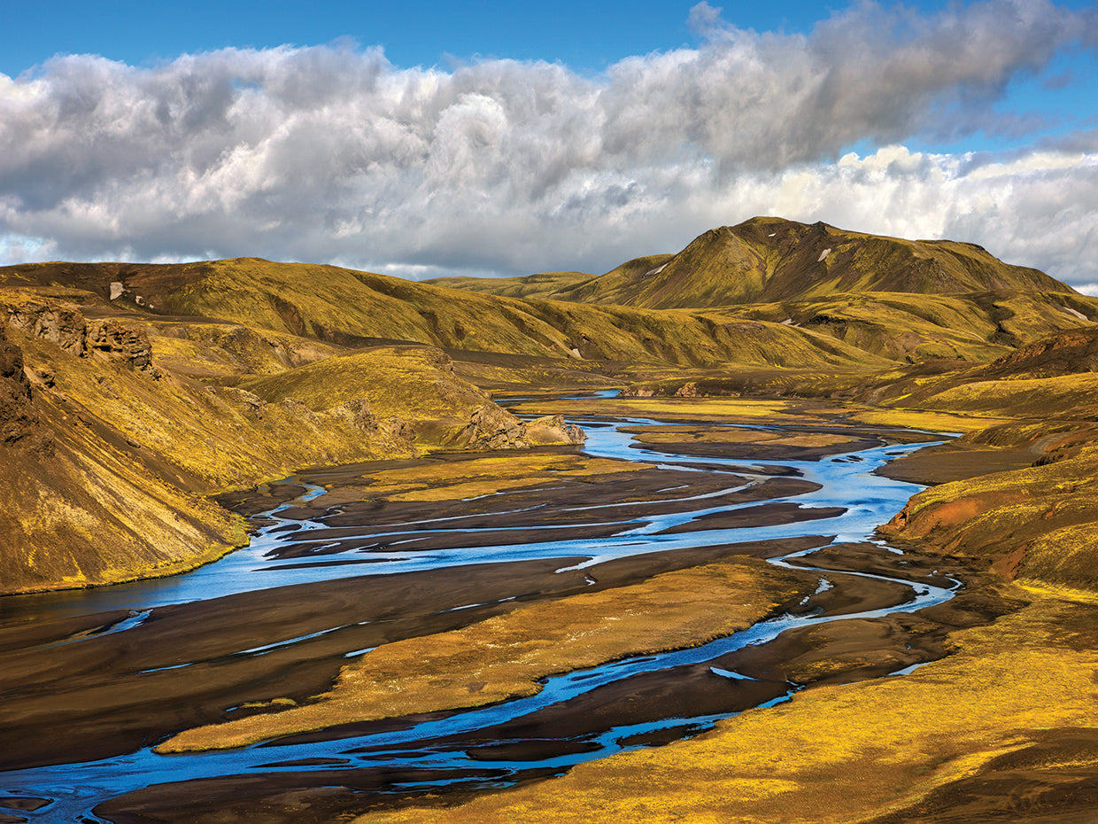 Islandia # 5 Arte de la lona