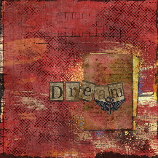 Dream in Red Canvas Prints