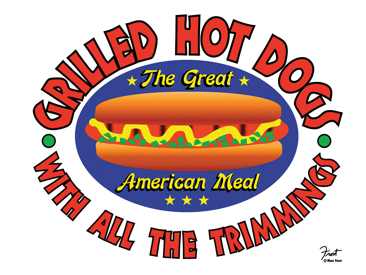 Grilled Hot Dogs