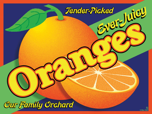 Orange Crate Label