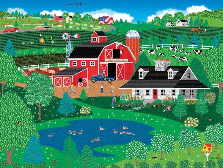 Lienzos de Apple Pond Farm Spring