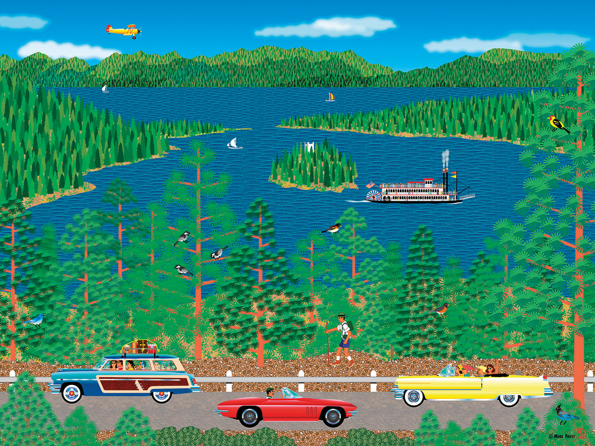 Cruising Lake Tahoe