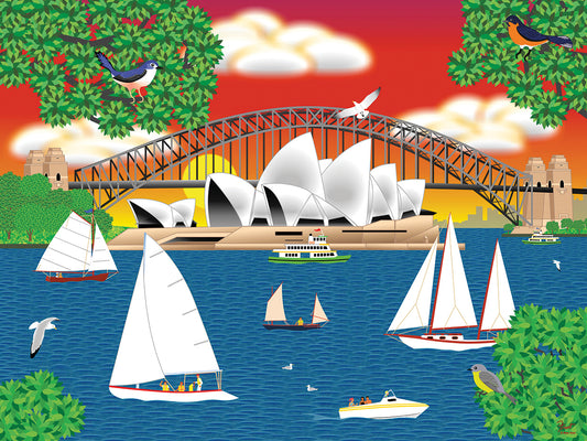 Dream of Sydney Canvas Prints