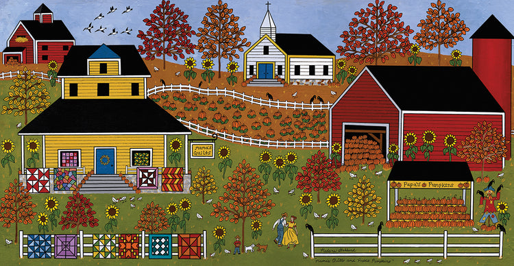 Mamas Quilts And Papas Pumpkins