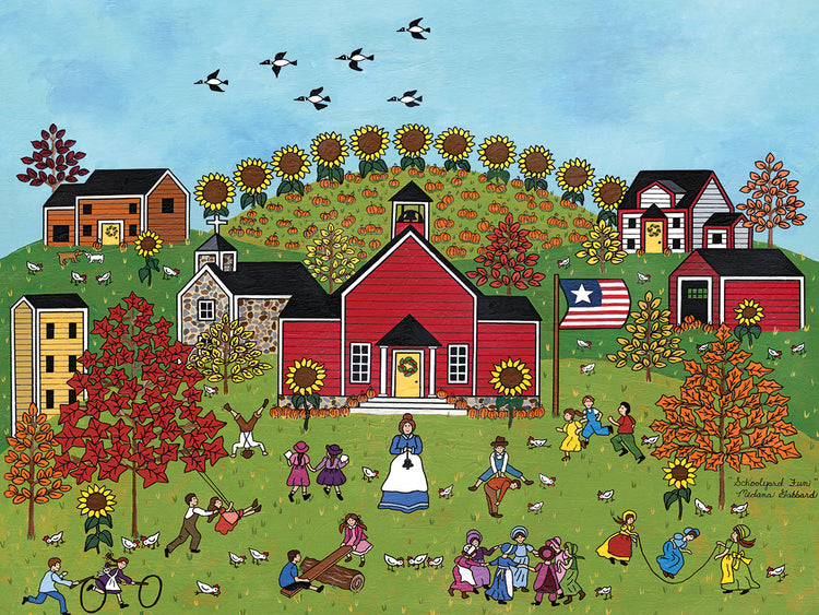 Schoolyard Fun With Green