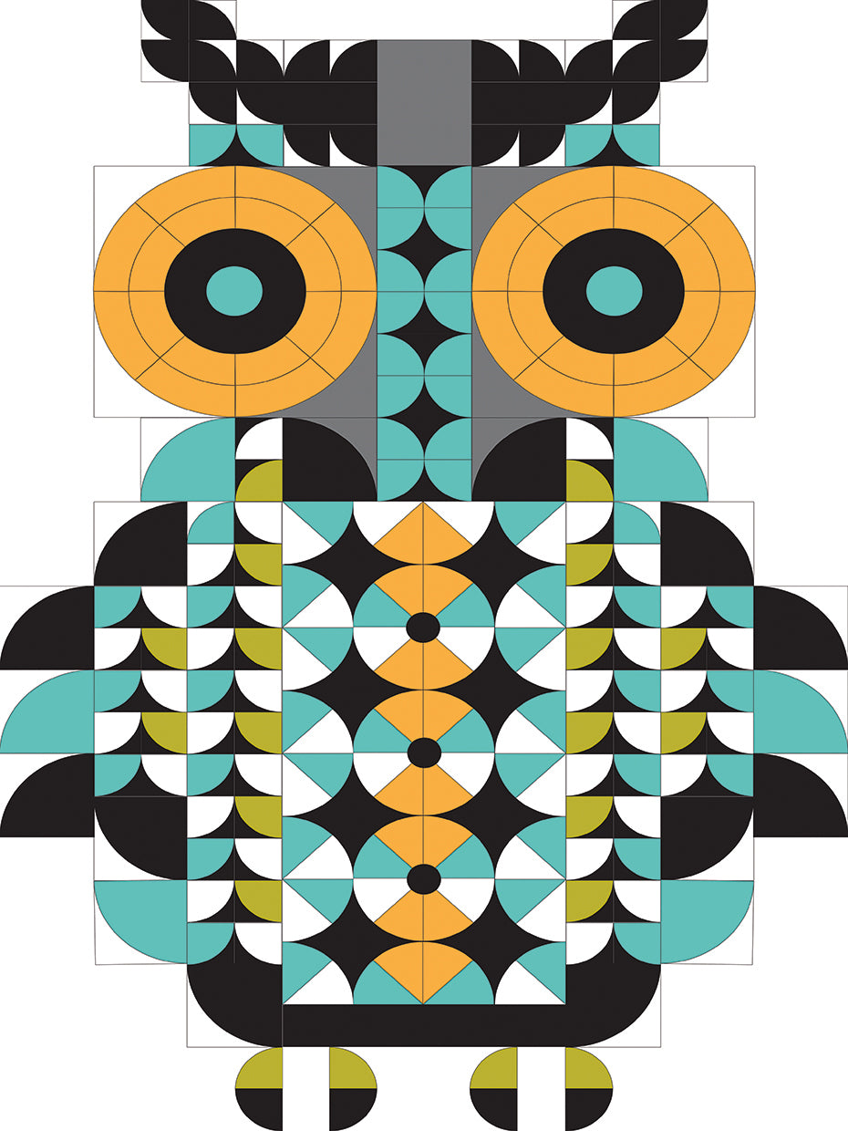 Adorable Modern Owl