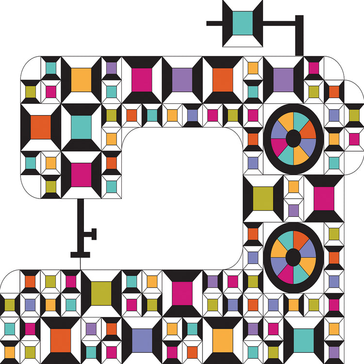 Colorful Sewing Machine