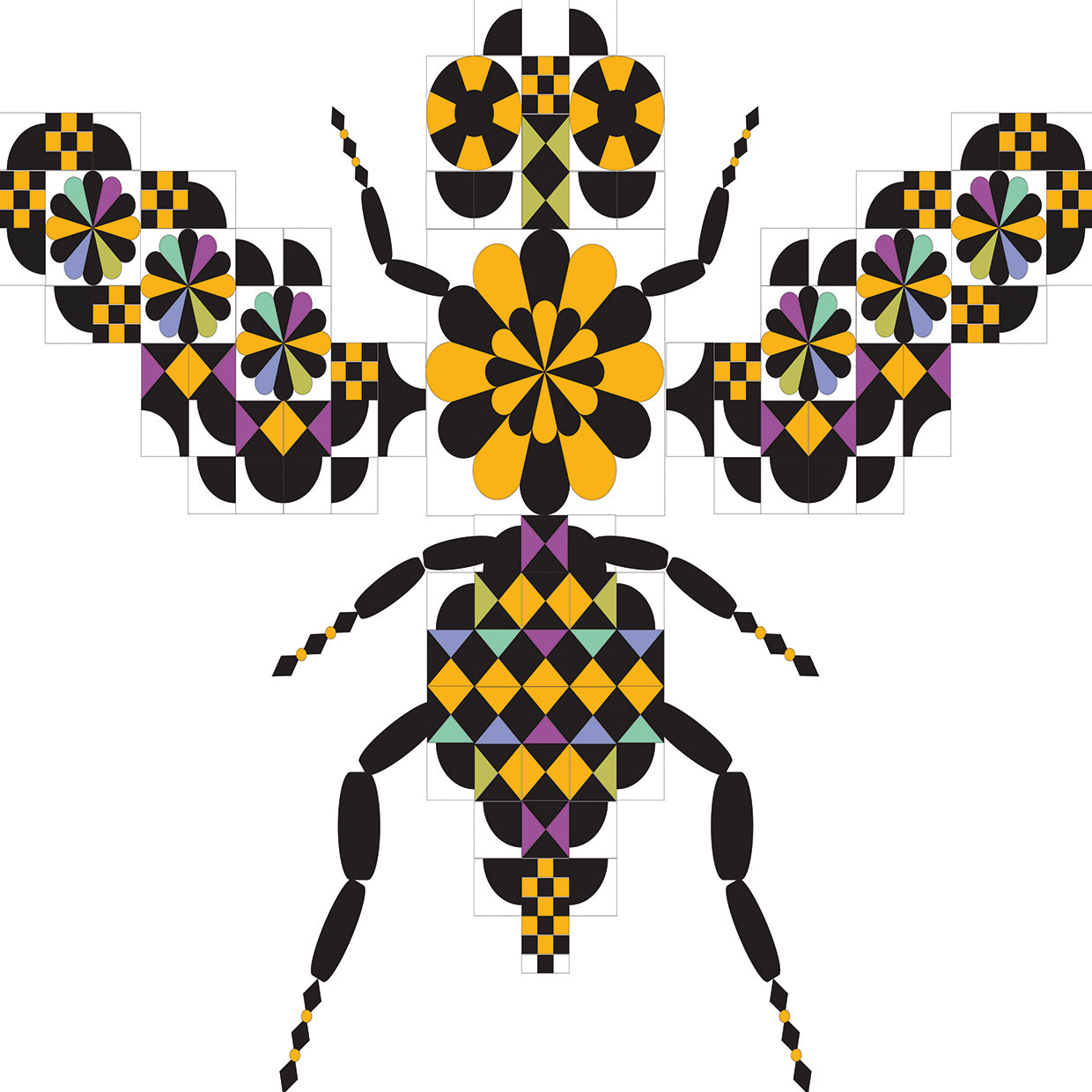 Dazzling Honey Bee