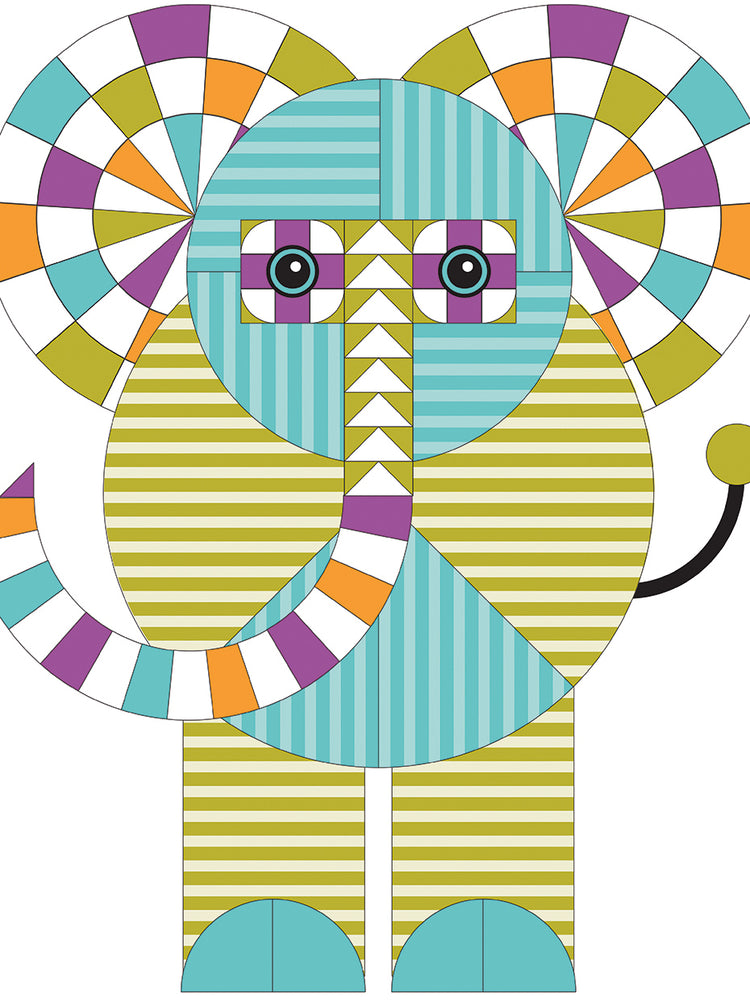 Playful Modern Elephant