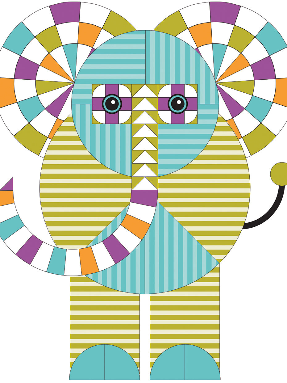 Playful Modern Elephant