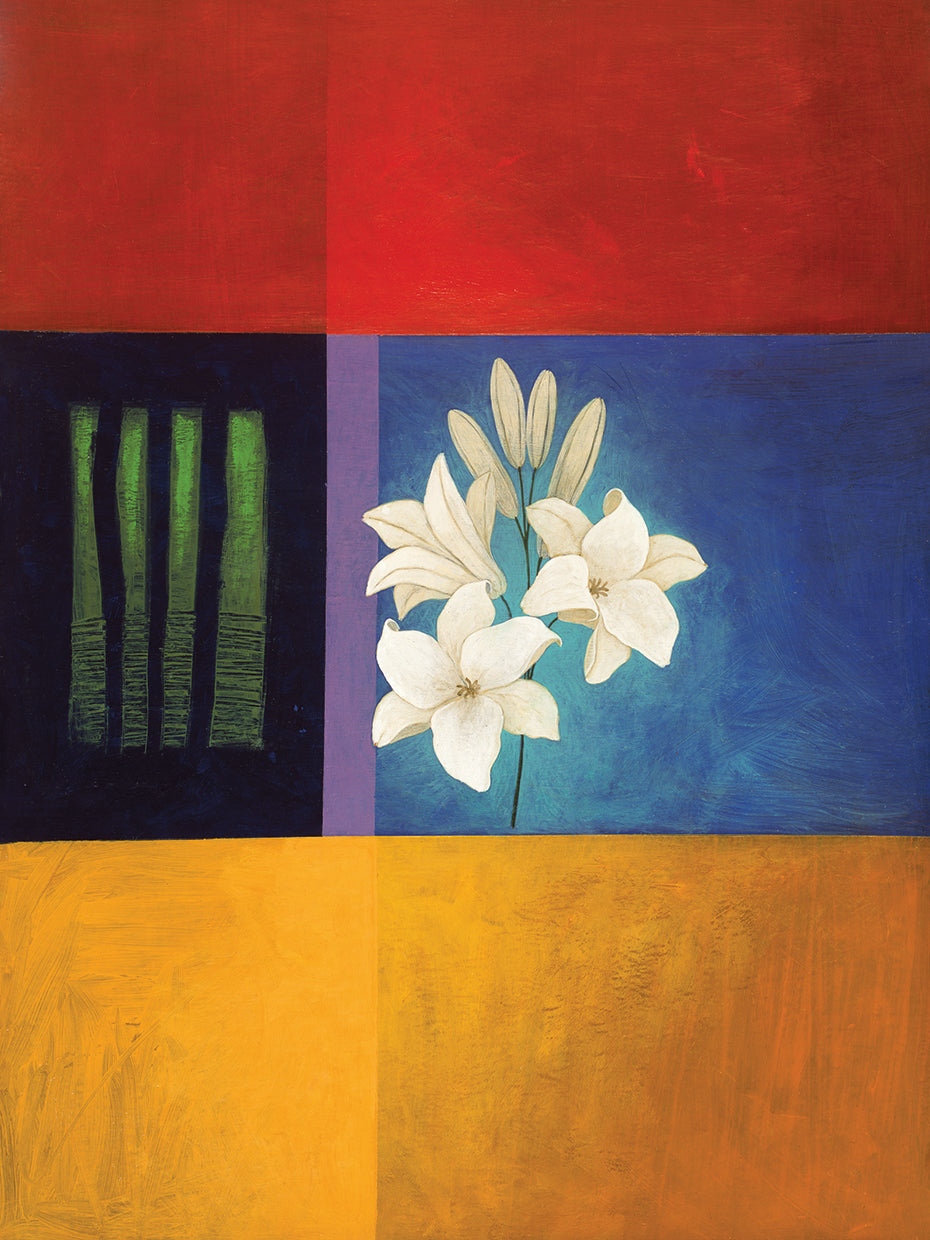 Geometric Shapes and Flowers # 8