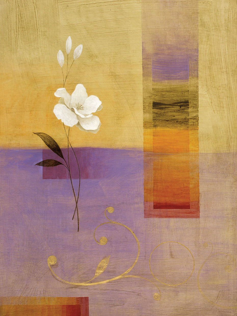 Geometric Shapes and Flowers # 9