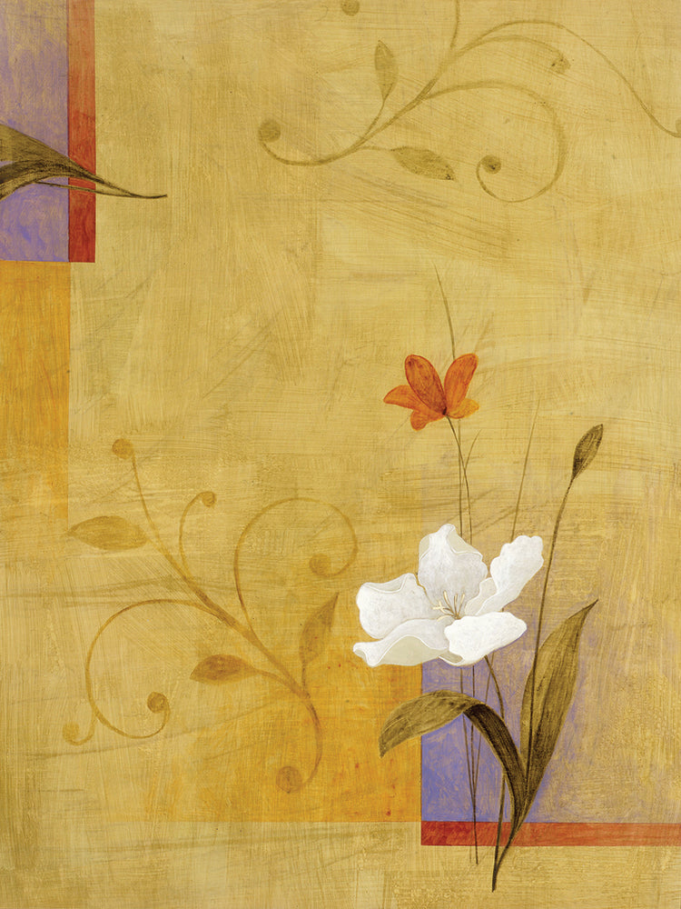 Geometric Shapes and Flowers # 11