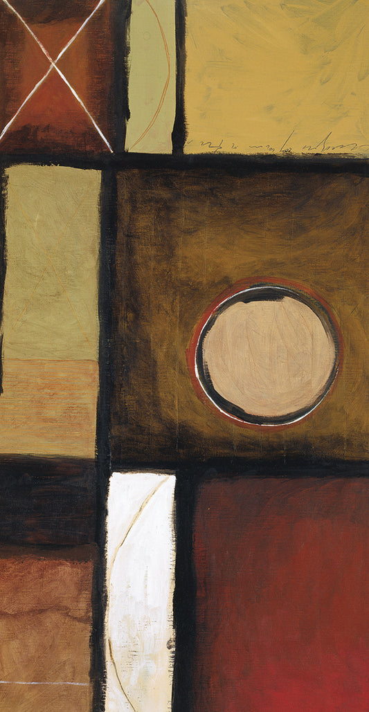 Abstract Brown Painting