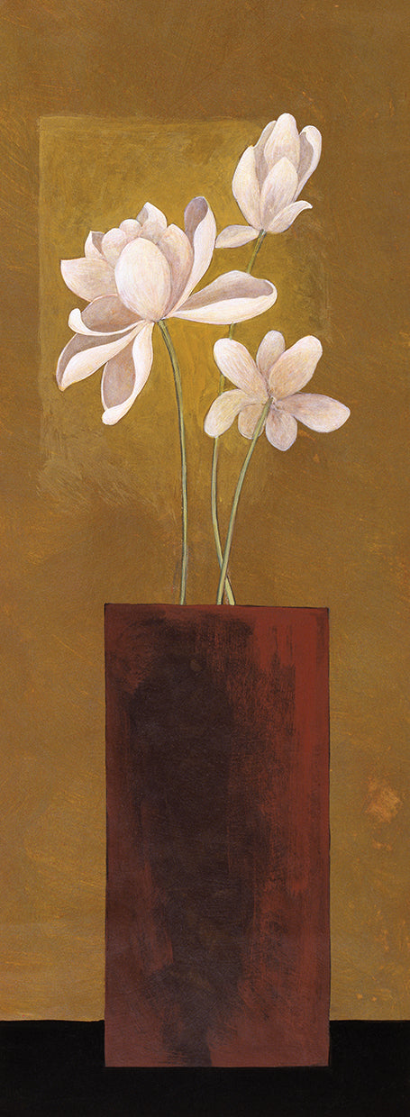 Three Flowers on Vase # 2