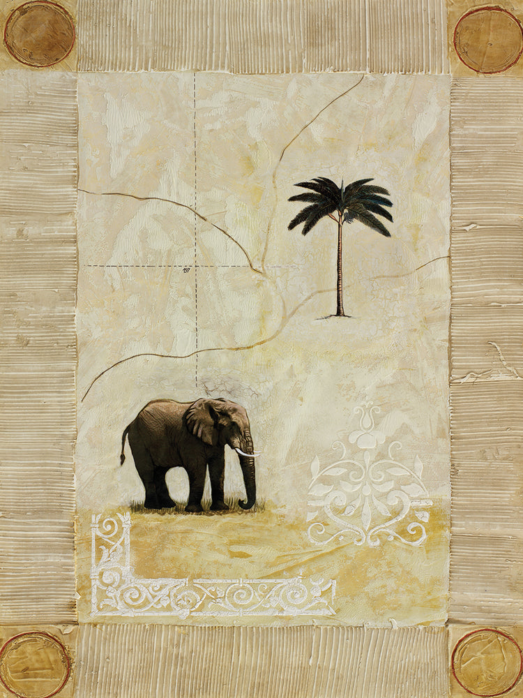 Palm Tree and Elephant