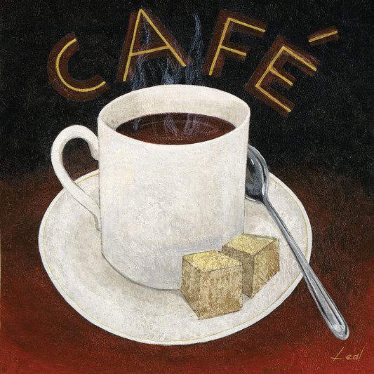 Café Canvas Print
