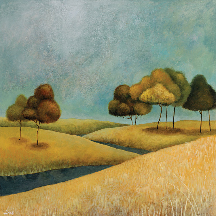 Trees on Valley Landscape 2