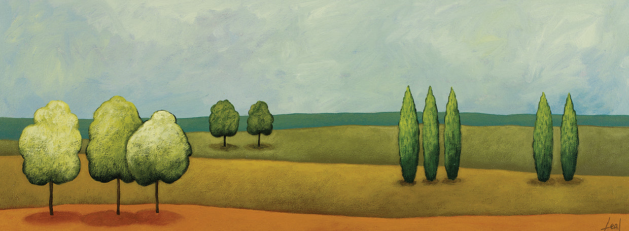 Panoramic Trees on Valley