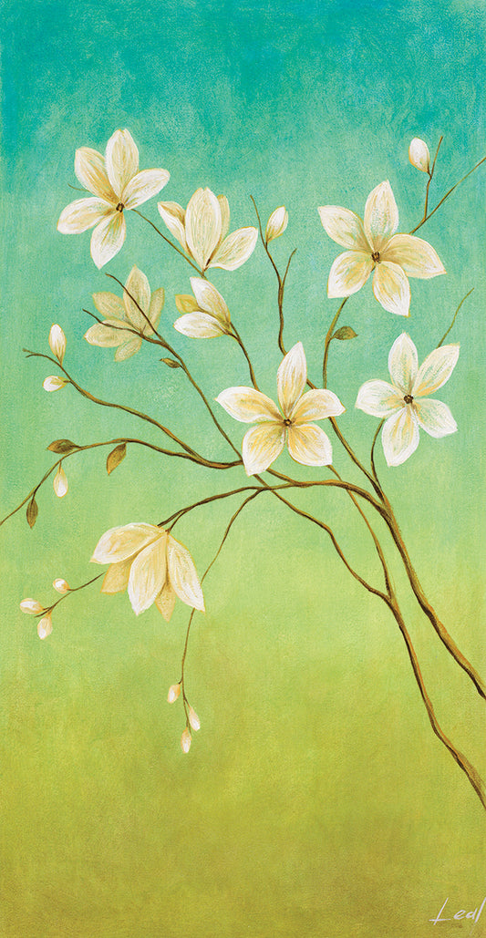 White Flowers Plants # 3 Canvas Print