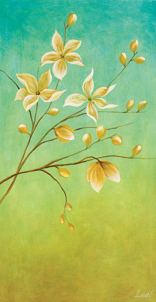 White Flowers Plants # 4 Canvas Print