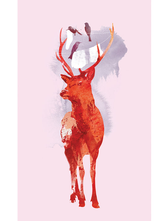 Useless Deer Canvas Print
