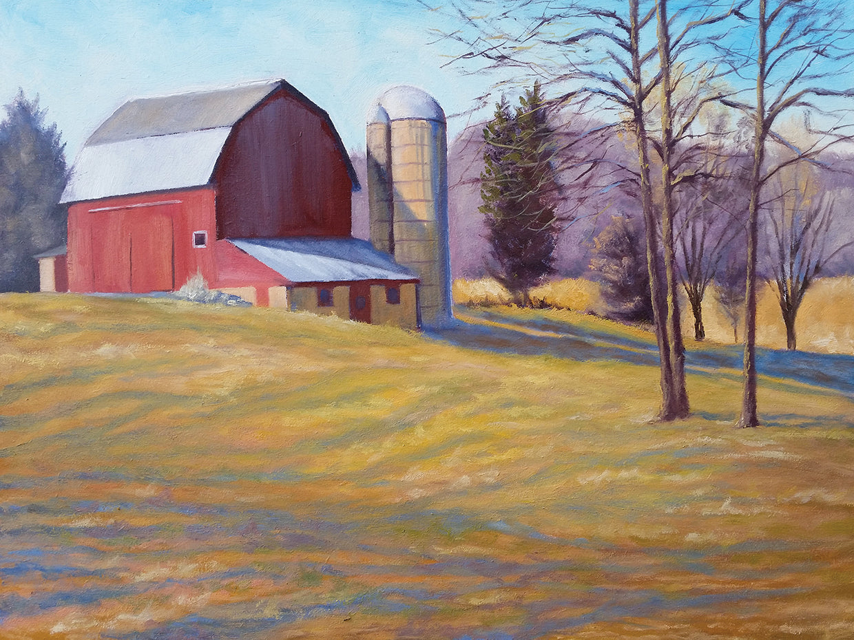 Red Barn on the Field 2