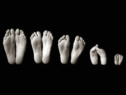 Feet - Black and White