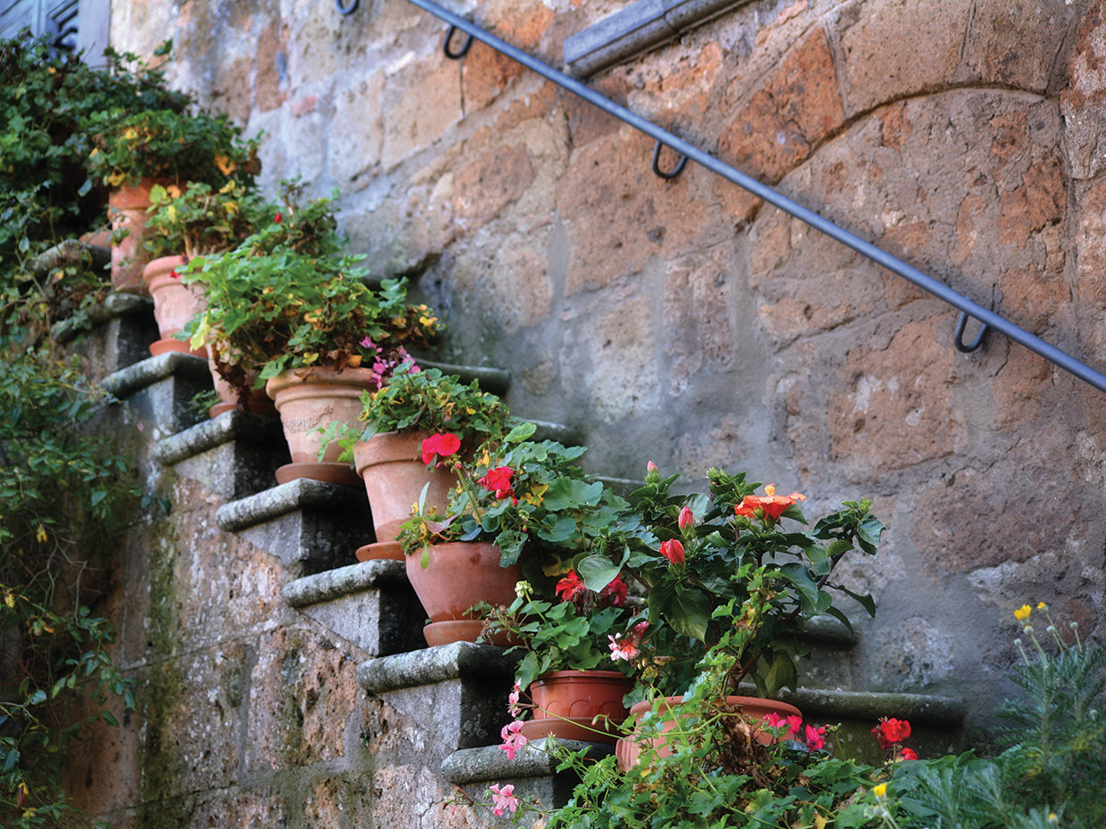 Walking Down the Stairs