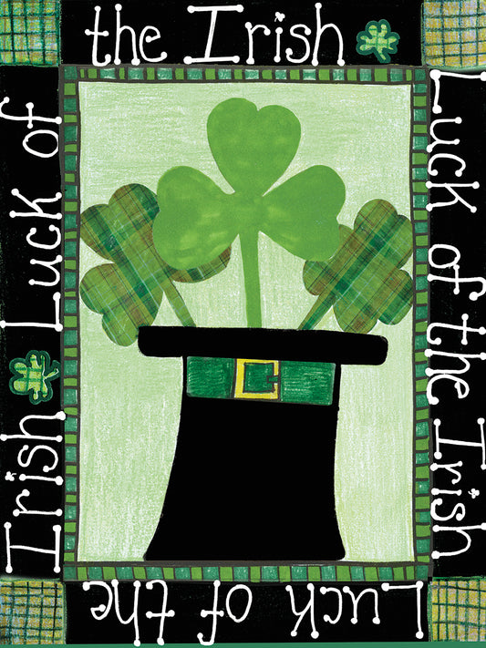 Luck O Irish Canvas Art