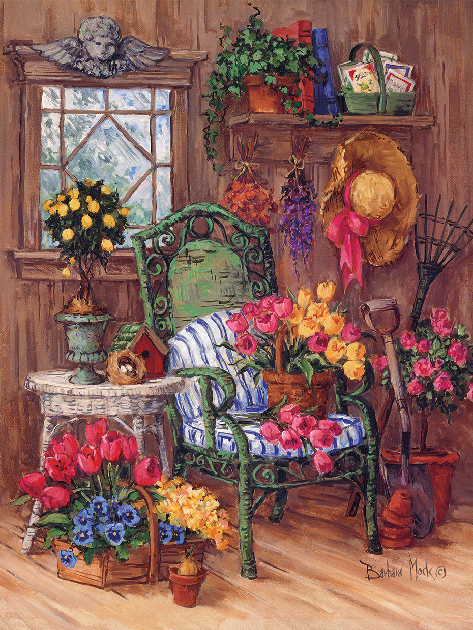 Arte de la lona del cobertizo de Cape Cod
