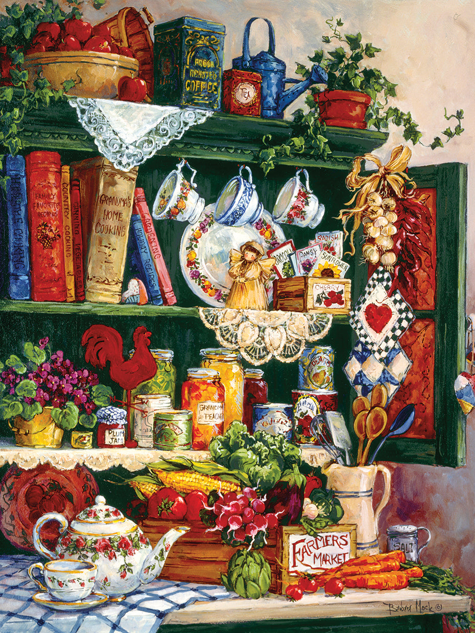 Arte de la lona del armario de la abuela